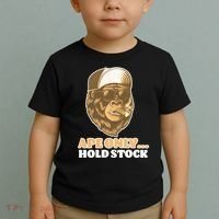 AMC Apes Only Hold The Stock Toddler T-Shirt thumb 2