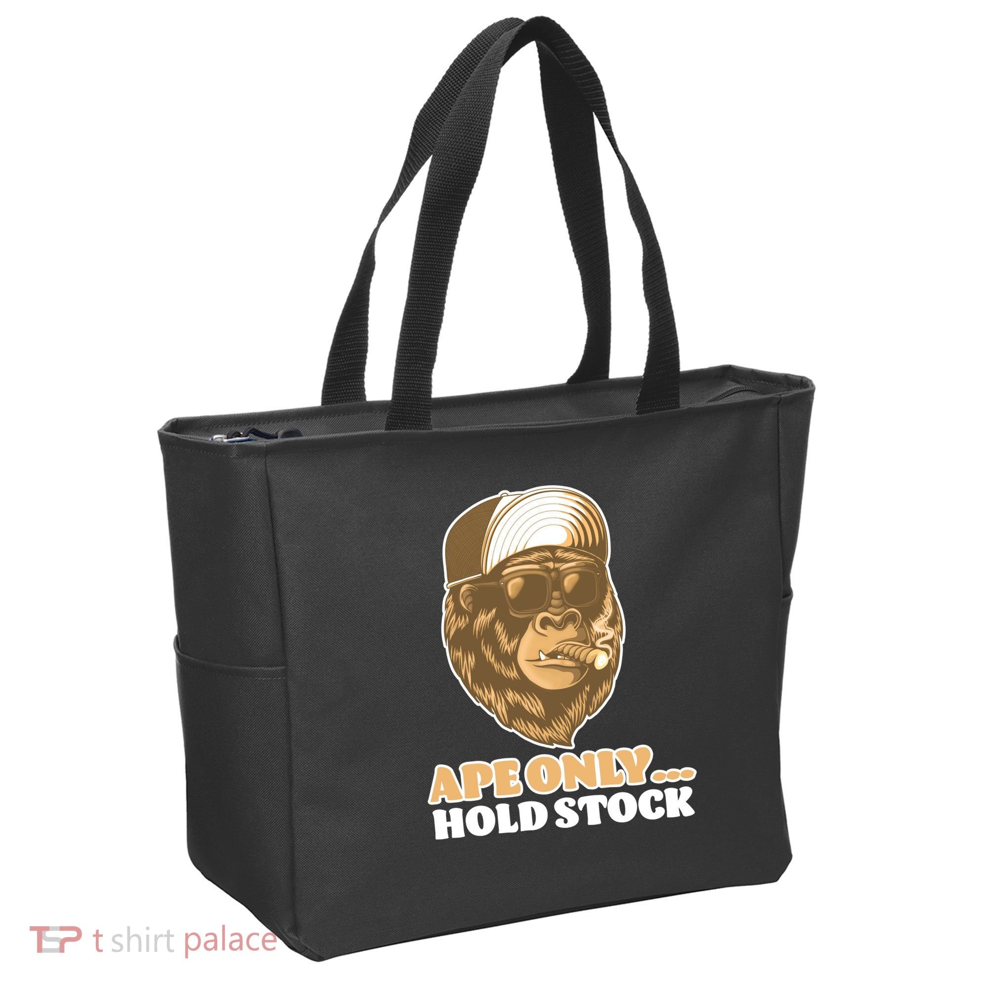 AMC Apes Only Hold The Stock Tote Bag