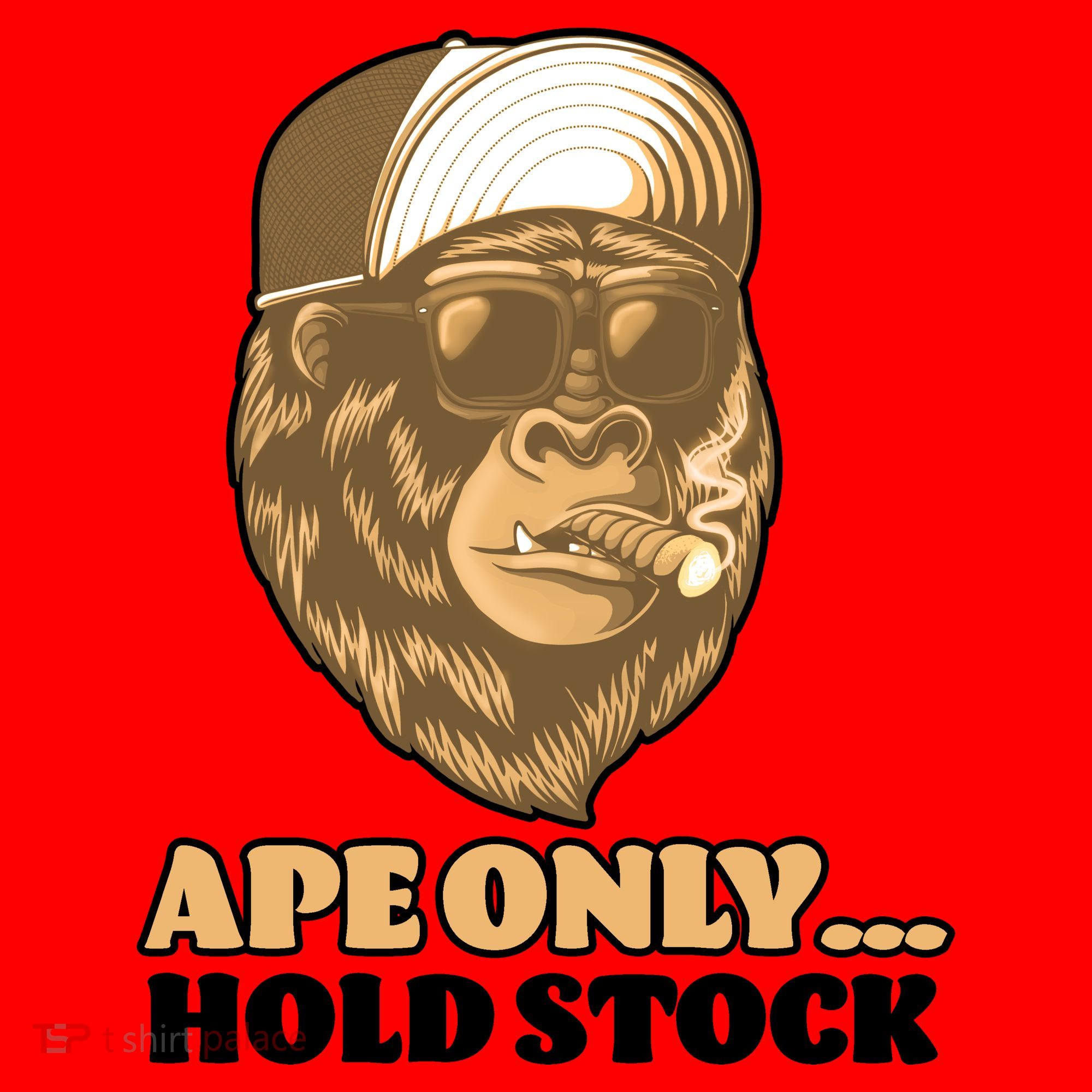 AMC Apes Only Hold The Stock Santa Hat