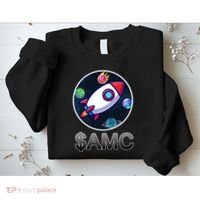 AMC Go To The Moon Rocket Ship Sweatshirt thumb 2