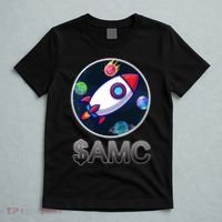 AMC Go To The Moon Rocket Ship T-Shirt thumb 5