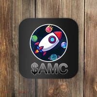 AMC Go To The Moon Rocket Ship Coaster thumb 0