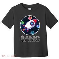 AMC Go To The Moon Rocket Ship Toddler T-Shirt thumb 0