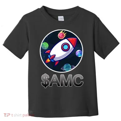AMC Go To The Moon Rocket Ship Toddler T-Shirt
