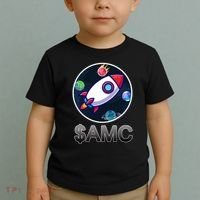 AMC Go To The Moon Rocket Ship Toddler T-Shirt thumb 2