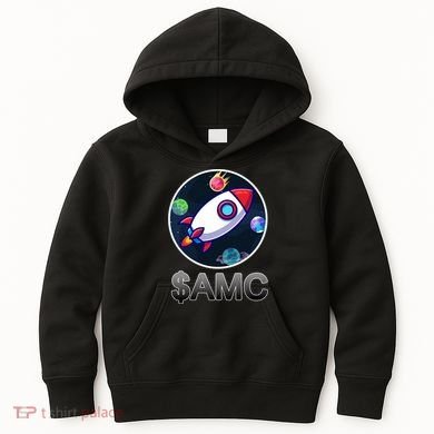 AMC Go To The Moon Rocket Ship Kids Hoodie