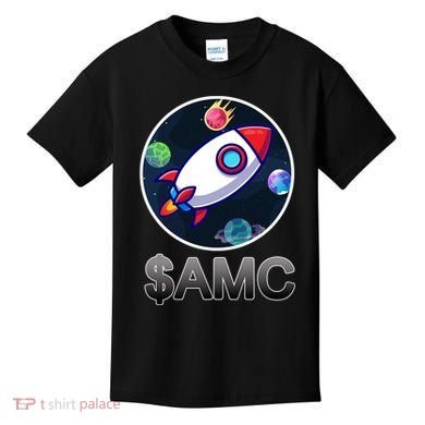 AMC Go To The Moon Rocket Ship Kids T-Shirt