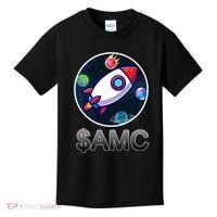 AMC Go To The Moon Rocket Ship Kids T-Shirt thumb 0