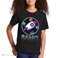 AMC Go To The Moon Rocket Ship Kids T-Shirt thumb 2