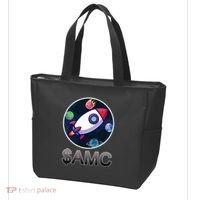 AMC Go To The Moon Rocket Ship Tote Bag thumb 3