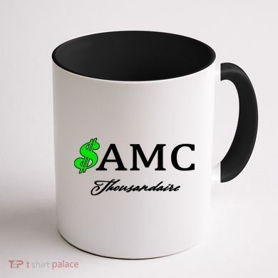 AMC Stocks Symbol Thousandaire  Coffee Mug back