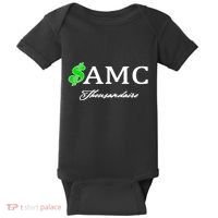 AMC Stocks Symbol Thousandaire  Baby Bodysuit thumb 0