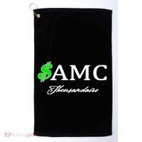 AMC Stocks Symbol Thousandaire  Golf Towel thumb 0