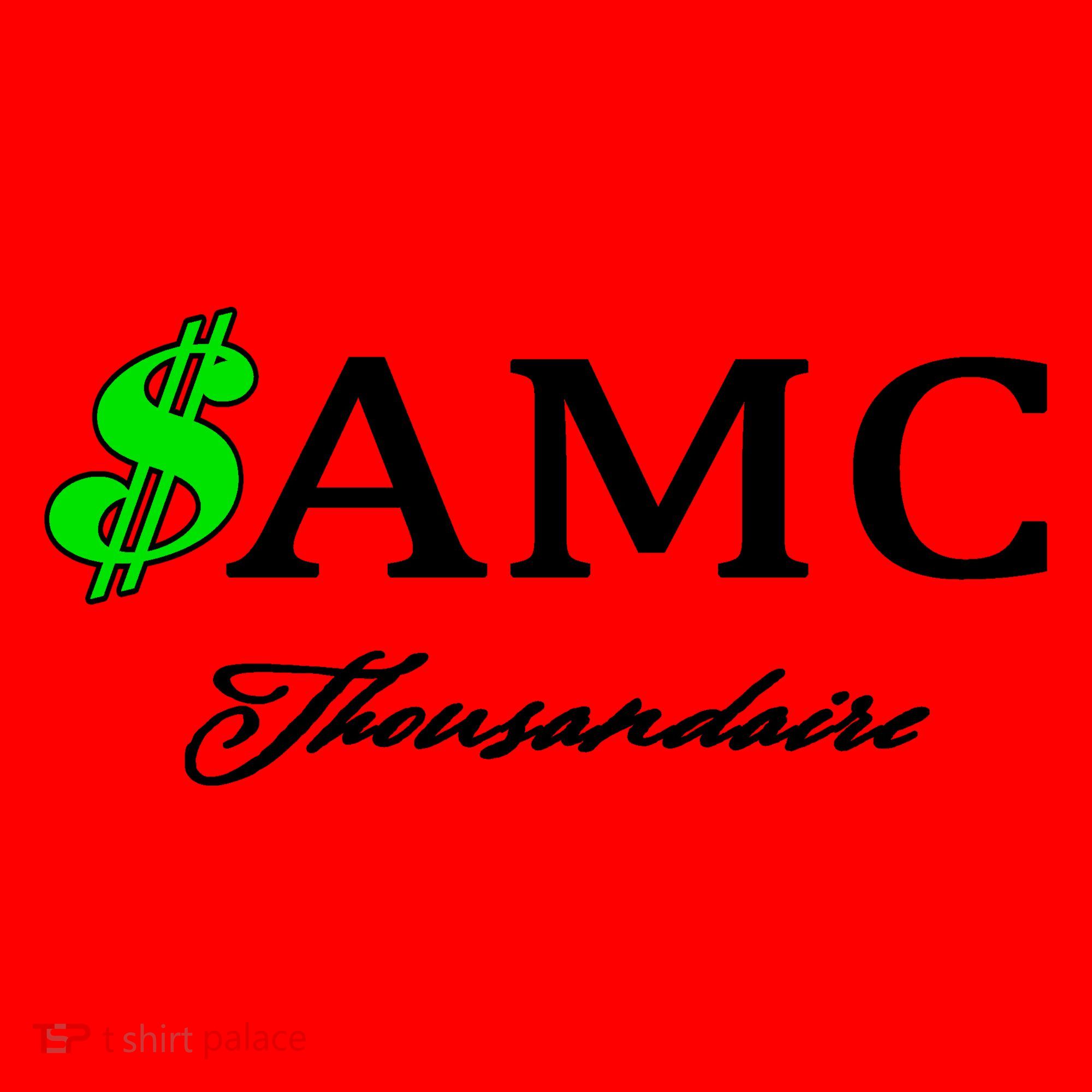 AMC Stocks Symbol Thousandaire  Santa Hat