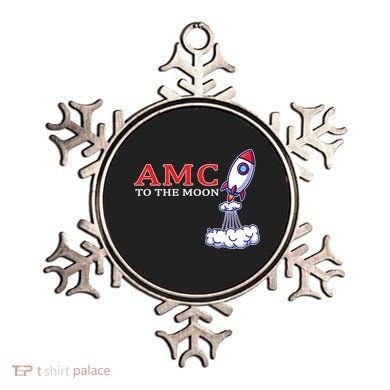 AMC Stocks To The Moon Wall Street Ornament