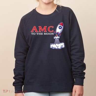 AMC Stocks To The Moon Wall Street Women's Sweatshirt