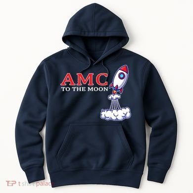 AMC Stocks To The Moon Wall Street Hoodie