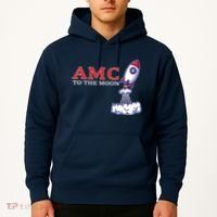 AMC Stocks To The Moon Wall Street Hoodie thumb 2