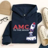 AMC Stocks To The Moon Wall Street Hoodie thumb 4
