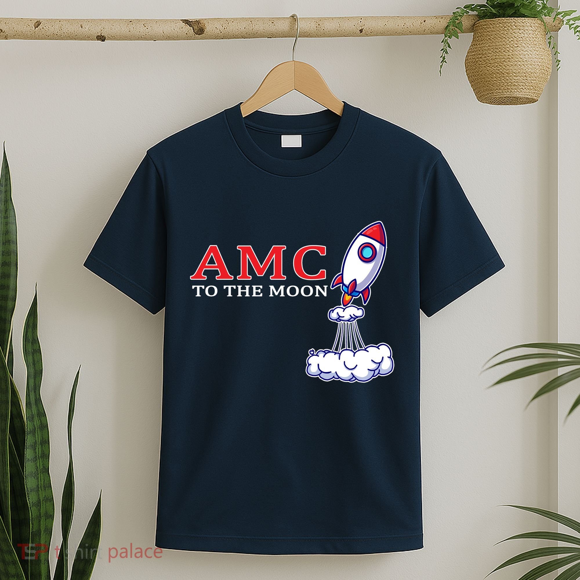 AMC Stocks To The Moon Wall Street T-Shirt