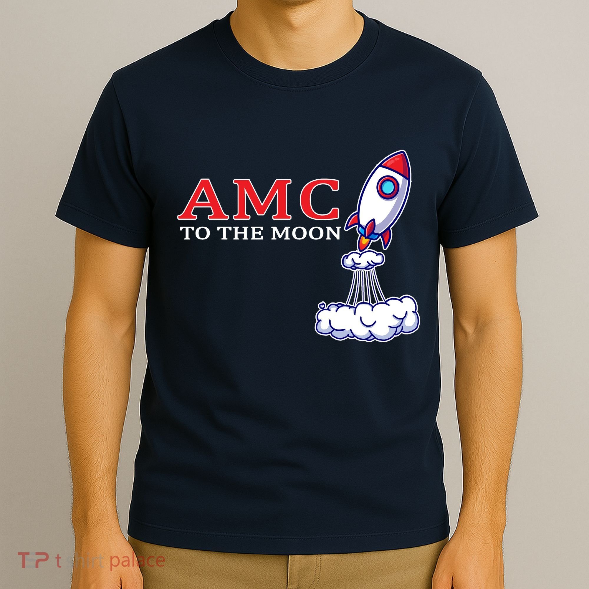AMC Stocks To The Moon Wall Street T-Shirt