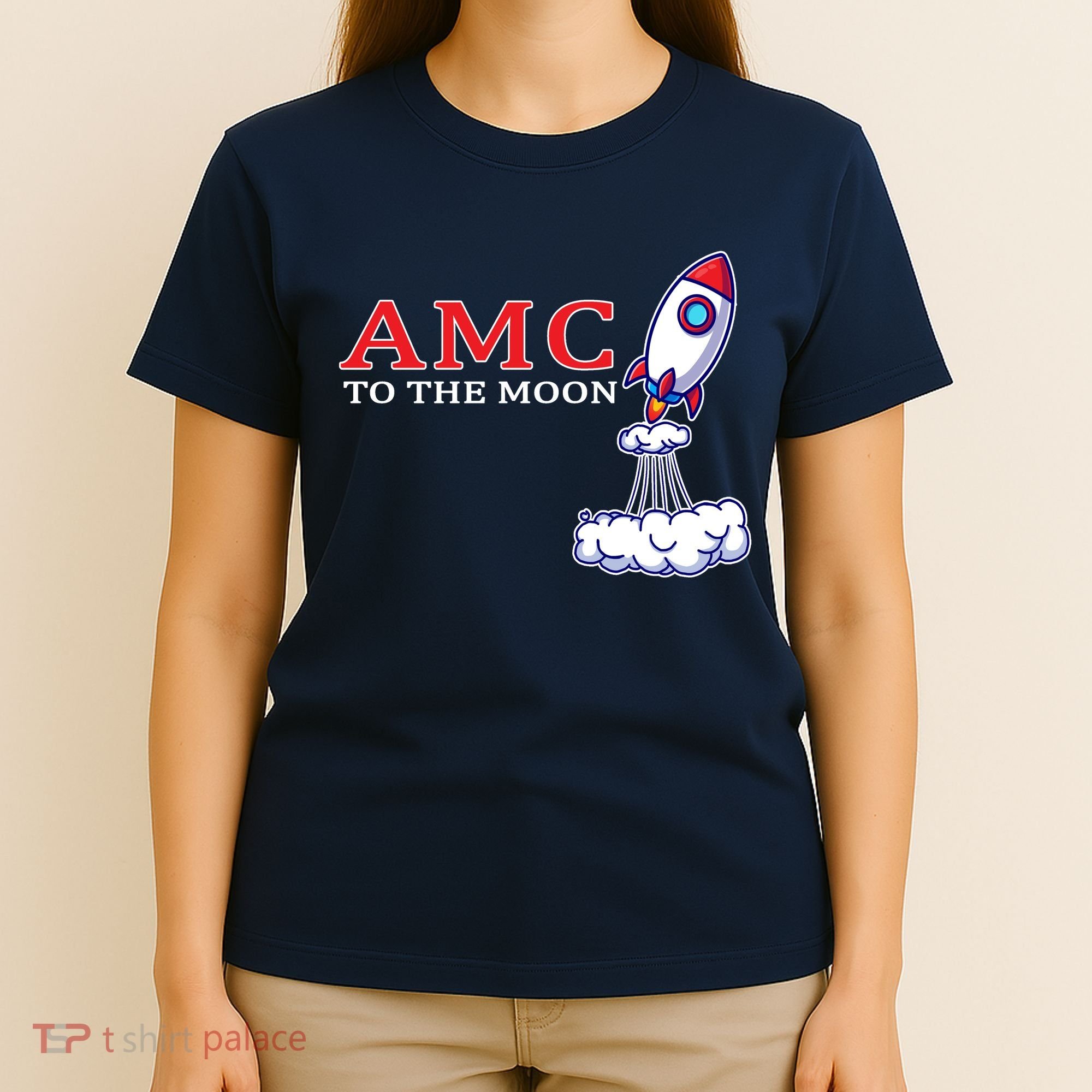 AMC Stocks To The Moon Wall Street T-Shirt