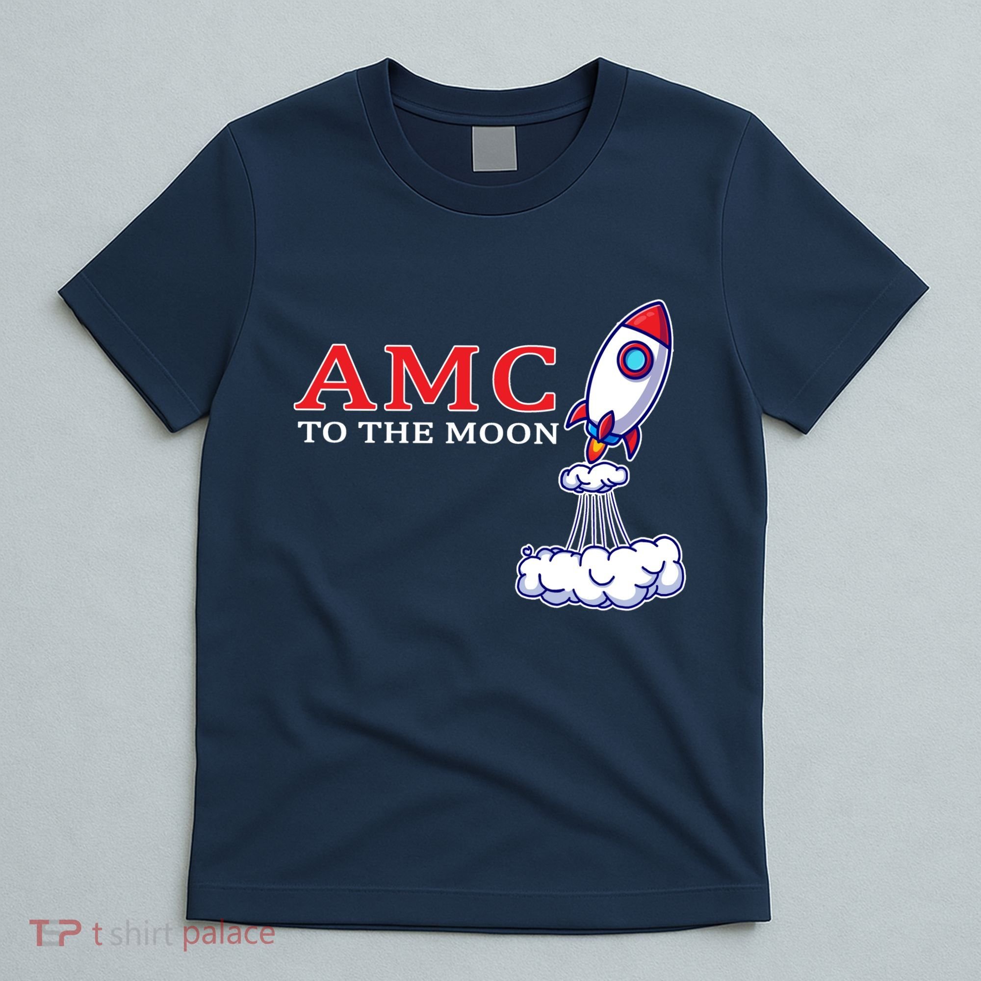 AMC Stocks To The Moon Wall Street T-Shirt