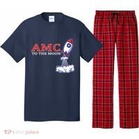 AMC Stocks To The Moon Wall Street Pajama Set thumb 0