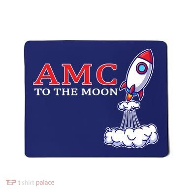 AMC Stocks To The Moon Wall Street Mousepad