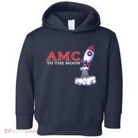 AMC Stocks To The Moon Wall Street Toddler Hoodie thumb 0
