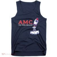AMC Stocks To The Moon Wall Street Tank Top thumb 0