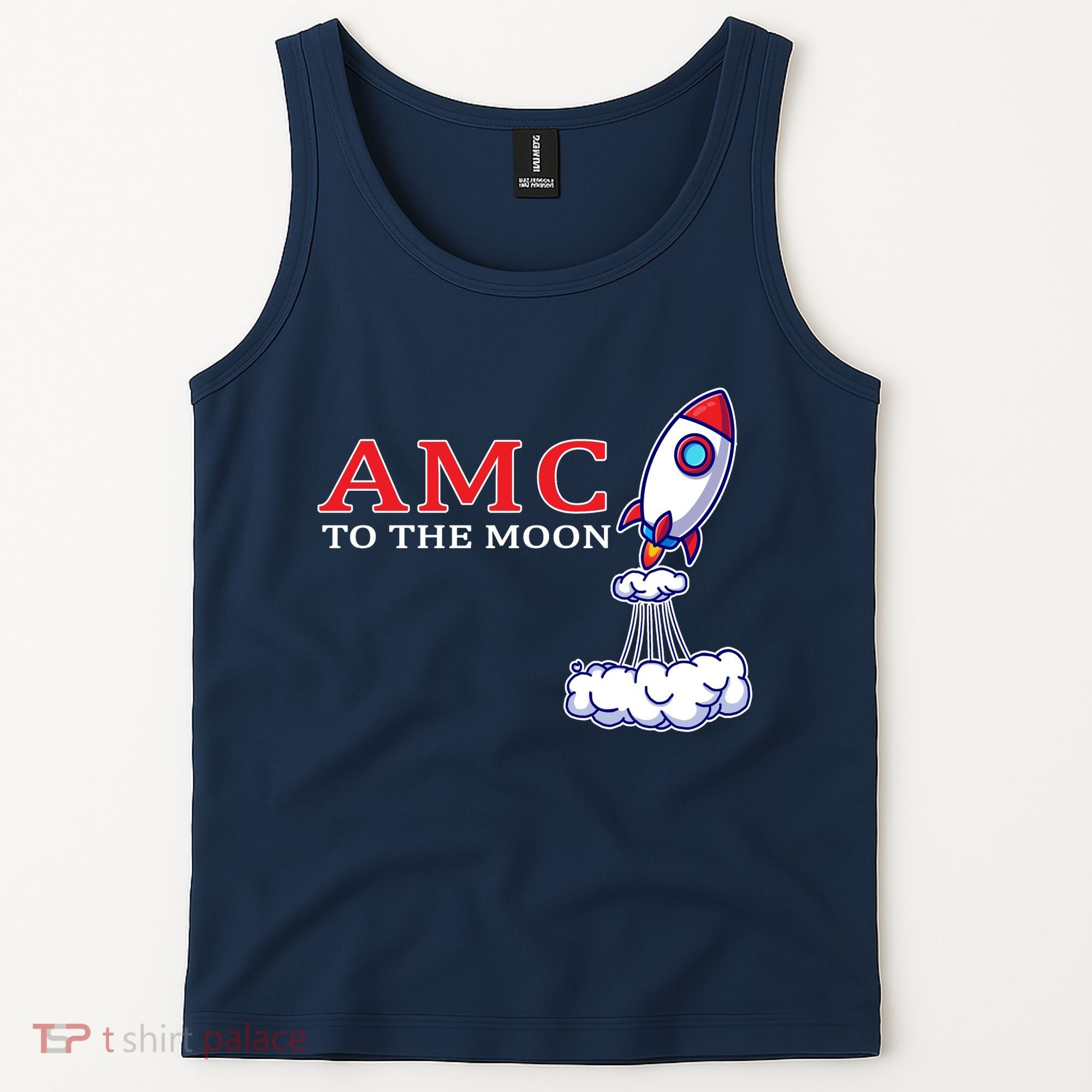AMC Stocks To The Moon Wall Street Tank Top