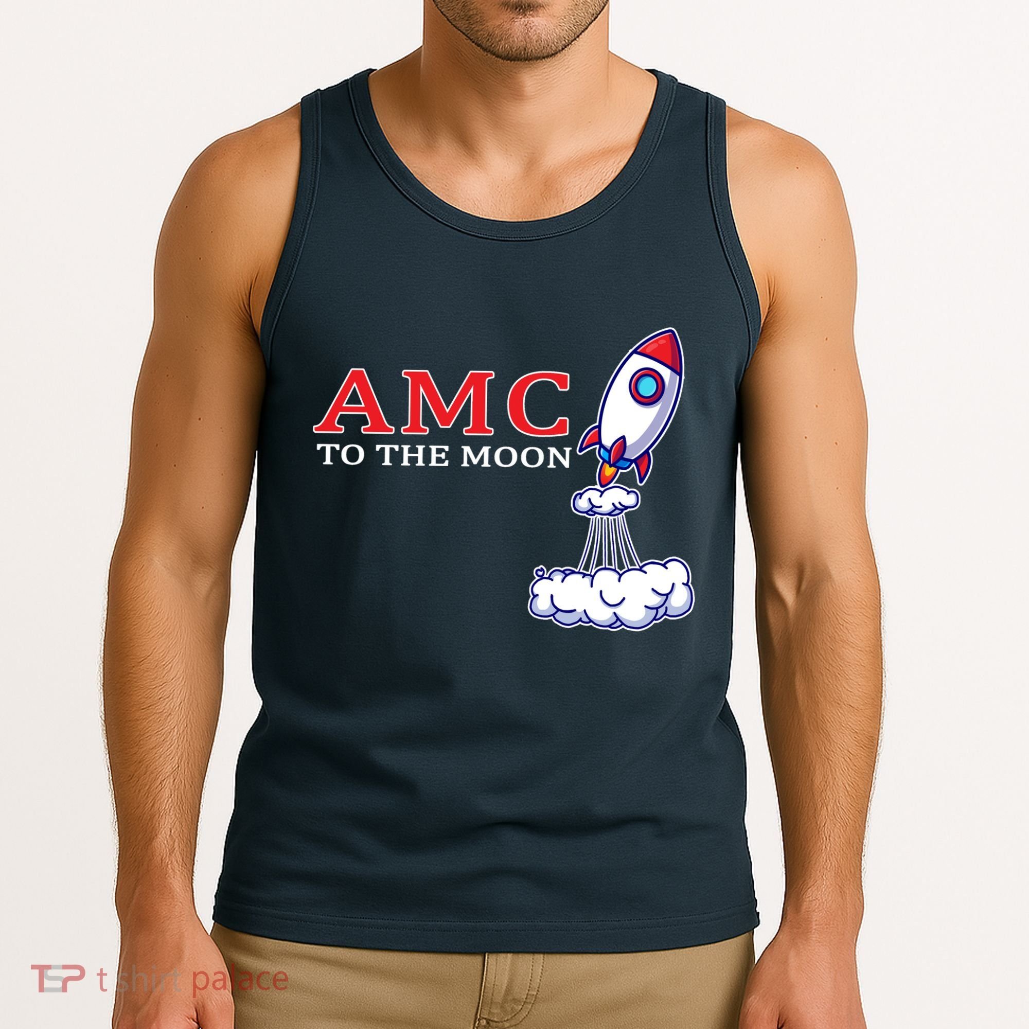 AMC Stocks To The Moon Wall Street Tank Top