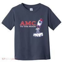AMC Stocks To The Moon Wall Street Toddler T-Shirt thumb 0