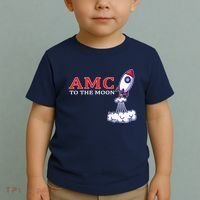 AMC Stocks To The Moon Wall Street Toddler T-Shirt thumb 2