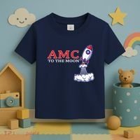 AMC Stocks To The Moon Wall Street Toddler T-Shirt thumb 3