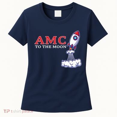 AMC Stocks To The Moon Wall Street Women's T-Shirt