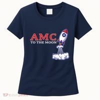 AMC Stocks To The Moon Wall Street Women's T-Shirt thumb 0