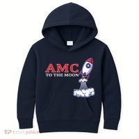 AMC Stocks To The Moon Wall Street Kids Hoodie thumb 0