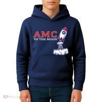 AMC Stocks To The Moon Wall Street Kids Hoodie thumb 4
