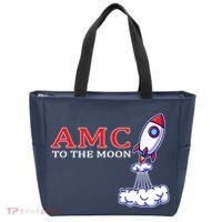 AMC Stocks To The Moon Wall Street Tote Bag thumb 0