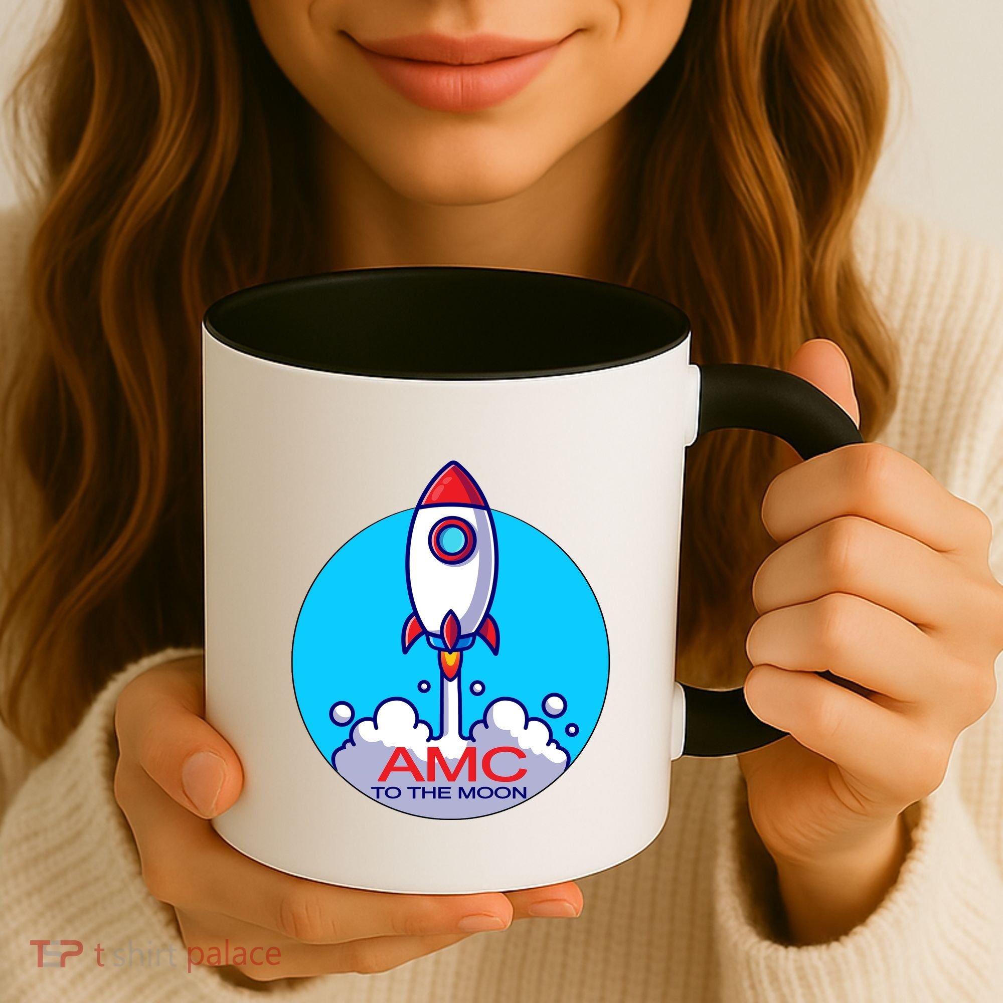 AMC To The Moon Coffee Mug