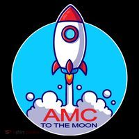 AMC To The Moon Ornament thumb 1