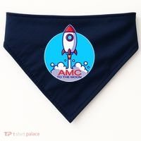 AMC To The Moon USA-Made Doggie Bandana thumb 0