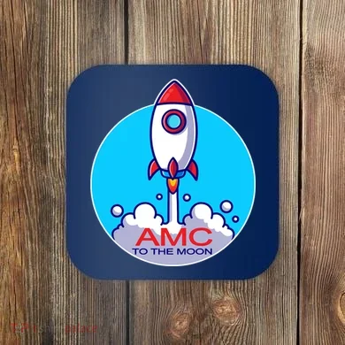 AMC To The Moon Coaster