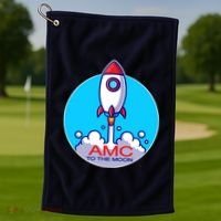 AMC To The Moon Golf Towel thumb 1