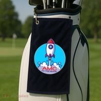 AMC To The Moon Golf Towel thumb 2
