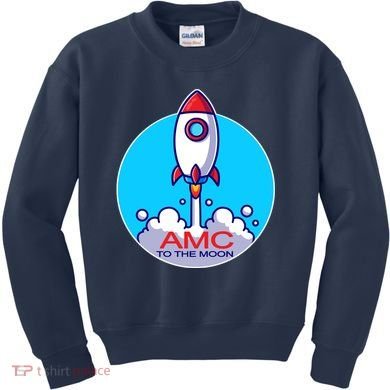 AMC To The Moon Kids Sweatshirt