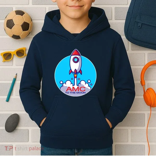 AMC To The Moon Kids Hoodie