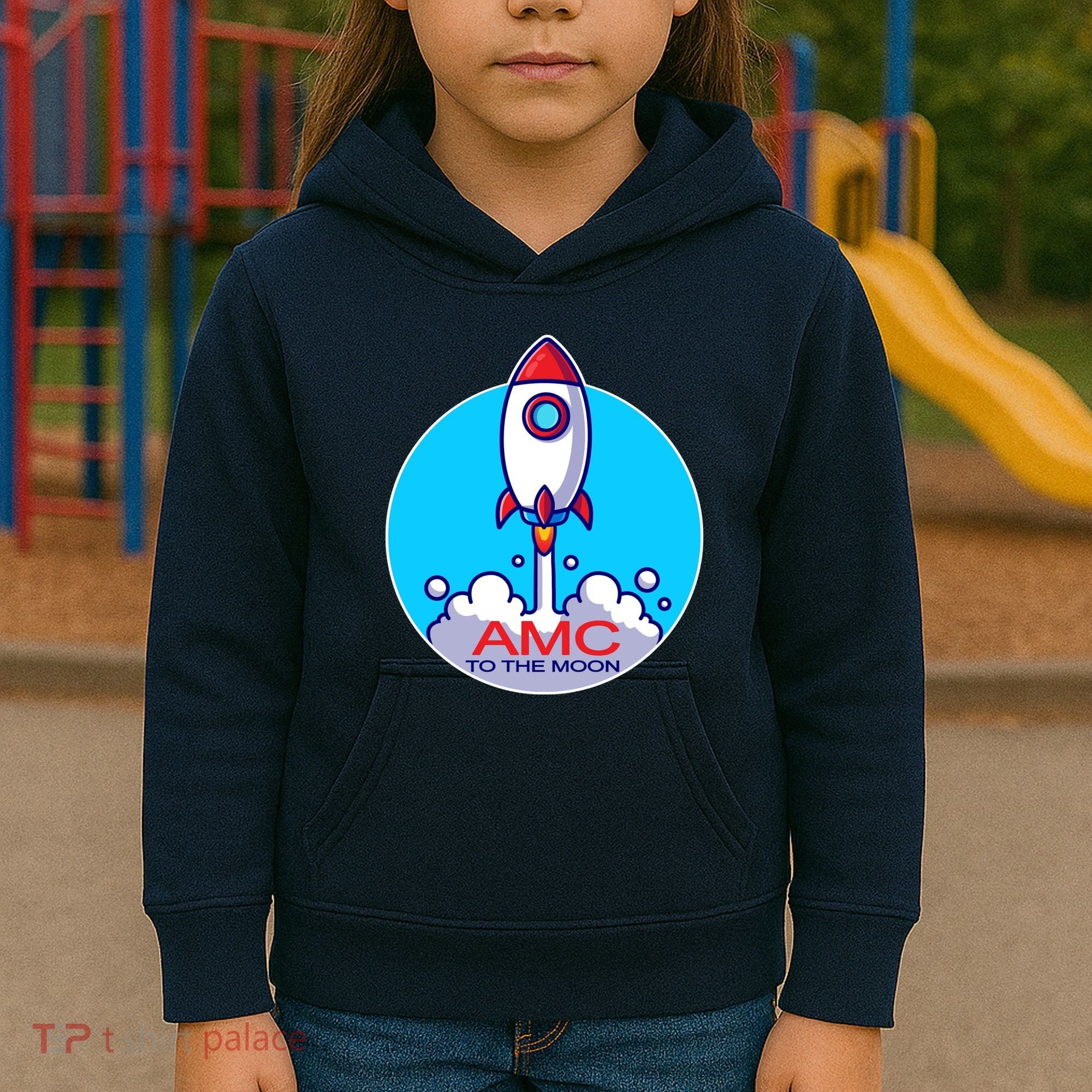 AMC To The Moon Kids Hoodie